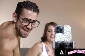 Burning Angel - Two Influencers Fuck Rough On Camera And Maddy May Gets Her Pussy Pounded