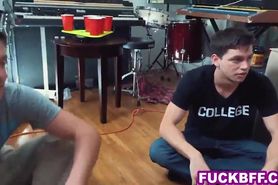 Spin the bottle game becomes an orgy for college teens
