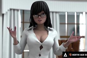 Hentai Sex University - Perfect Tits Futanari Girl Creampies Hentai Milf Principal!