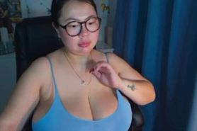 Chinese big tits bbw