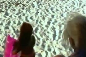 Olivia & Whitney-Beach Fun