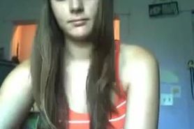 Young Russian Cutie Naked On Webcam
