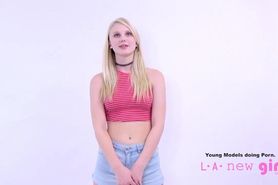 Teen Model fucked by fake agent at casting audition photoshoot