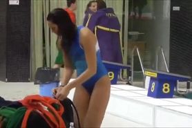 Voyeur comes to water polo to film babes' buttocks