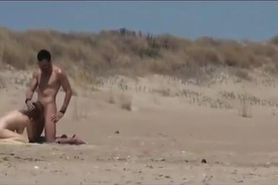 Public sex party at the Nude Beach