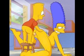 Simpsons Porn 1 Bart screw Marge Cartoon Porn HD