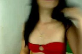 Dirty Cam Girl Dances And Teases