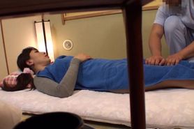 Tricking Stubborn Wife into a Secret Sexual Massage DX