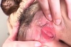Uncensored Japanese Porno close-up of youthfull cunt from Japan