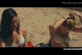 Amber Heard and Odette Annable Hot Outdoor Bikini - And Soon the Darkness