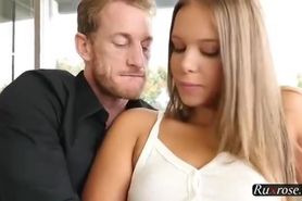 Cutie creampied by father in law HD
