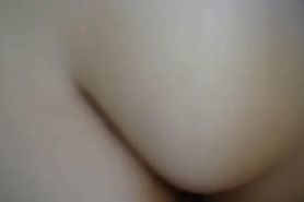 Fucking my girlfriend's ass for the first time