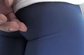 Man gropes woman's nice ass