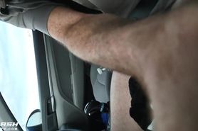Driving with my cock out