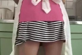japanese chick in stocking 53-1