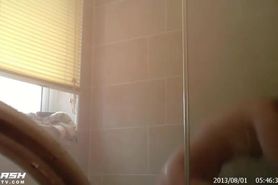 hidden cam spying cute girl in shower