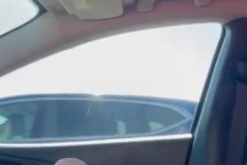 Cock Flash To Babe While Driving