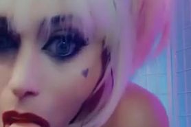 Harley Quinn Elizabeth Rage Porn Dildo Sucking Video