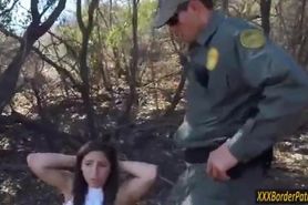 Abella Danger fucks Border Patrol officer