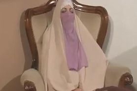 The Turkish girl in a hijab