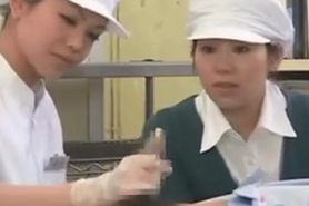 Spit-Filled Workers at Condom Factory - doc2 (JAV excerpt)