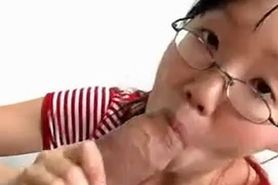 Nerdy Asian Lystra Is Nailed By Teacher