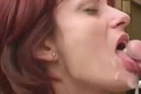 Redhead mommy wants youthful meat