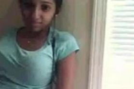 adorable young afghan teen lady displays tits naked on web webcam