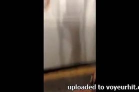 NYC subway voyeur 3 girls