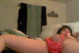Step Daughter Rubbing Her Mom's Panties During Vid Chat