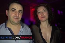 Horny French matures banged in swinger night club