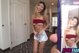 Skinny Asian Stepsister Clara Trinity Needs New Videos For Her Tik Page Hd Bondage Blowjob