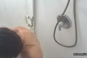 hot Japanese stepmother takes a shower