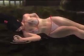 Dead or Alive 5 Ultimate Guide 97 Sexy Momiji's lose pose extended