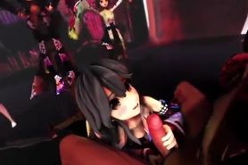 Mmd R18 Hot and Sexy Bitch Princess become Personal Slut of the People in the Kingdom