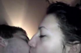 Deep kissing my ex-girlfriend