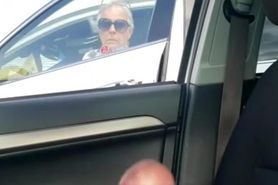 Dick Flash Angry Mature In Parking Lot. (Tries ...