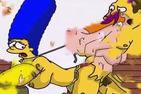 Simpsons anal hentai