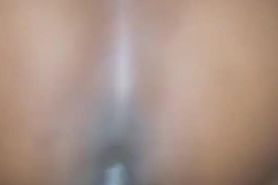 Thick black girl gets fucked doggy style