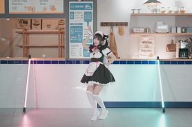 Asian tiktok bilibili video Korean BJ dance (TWO) - ?official music?Like a cat???#bilibilii #??yuki
