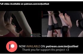 Jill Valentine Tickling Feet Resident Evil Tickle