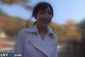 Asian kinky girl pleases her man