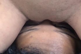 PUSSY ON HER NOSE 3