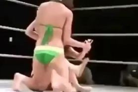 Womens struggle without rules  Female Japanese wrestling  ????????_3
