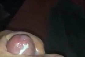 Small cock lots of cum