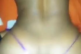 Negra culona del choco en un  anal  gritando colombiana