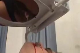 Bf Sucking Gory Tampon From Girlfriends Pussy