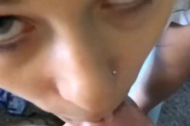 Teenager Sucks Out Two Cumshots