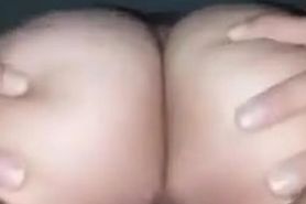 Brazilian with the biggest ass having anal sex in the car and moaning a lot