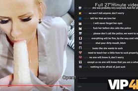 VIP4K. Teacher masturbates without knowing that student peeps on her